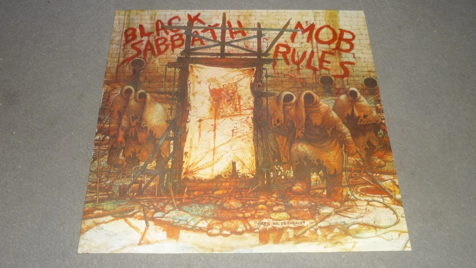 Black Sabbath - Mob Rules - Vertigo 6302119 Germany 1981 - VG+ - Bild 2 von 4