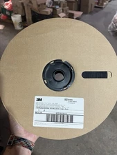 3M SJ60H High Temp Hook Fastener Tape – Black, 2” x 25 Yards, Industrial Grade