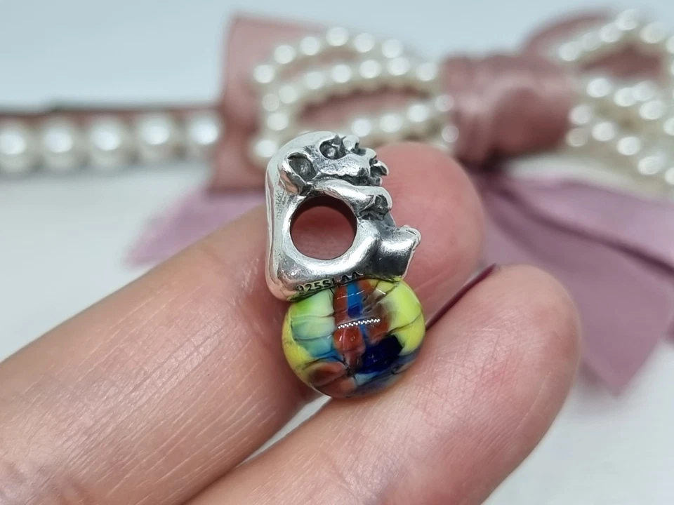 Genuino Trollbead Baby Troll Charm 💕 RARO Retirado LAA 925  Foto 3 de 4
