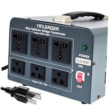 5000 Step Up/Down Transformer Converter 110/120 Volt - 220/240 Volt w/US 5000W