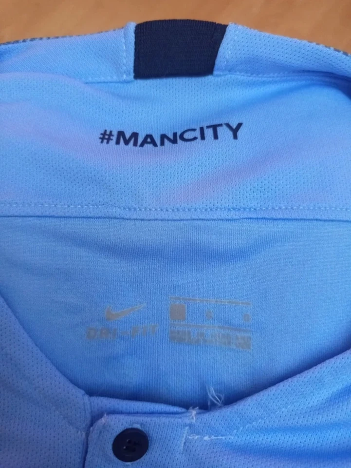 1° equipación Manchester City Talla M 2017 Gabriel Jesus - Imagen 3 de 3