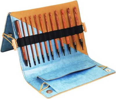Knit Pro Ginger Interchangeable Afghan Needles 11-Piece Deluxe Set 31286