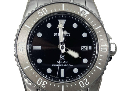 Seiko Prospex Compact Solar Scuba Diver's Men's Watch V147-0CS0