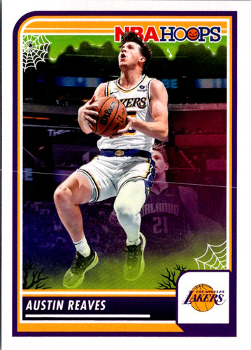 2023-24 Panini NBA Hoops Haunted Hoops Austin Reaves #120 Basketball