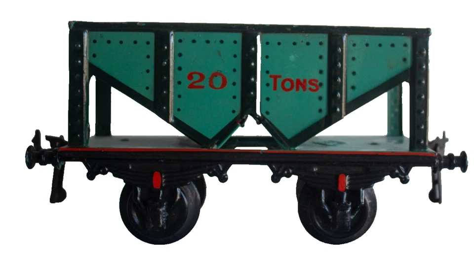 1910-1915 Pre-War  Bing 1-gauge large "20 Tons" Coal Carrier Freight Wagon - Image 2 of 4