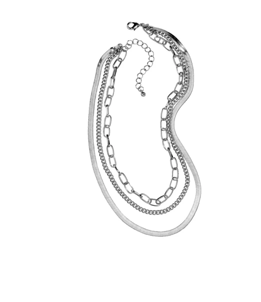 Cadena platinado Park Lane Moda Collares y Colgantes