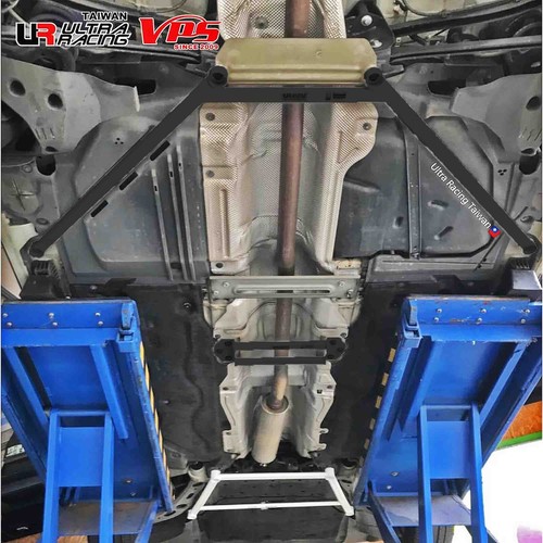 BMW F48 X1 2.0T 2WD B48 2015 ULTRA RACING 4 POINT FRONT LOWER CROSSMEMBER BRACE - Picture 4 of 8