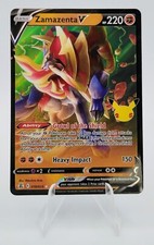 Zamazenta V 018/025 Celebrations 2021 Pokemon Card