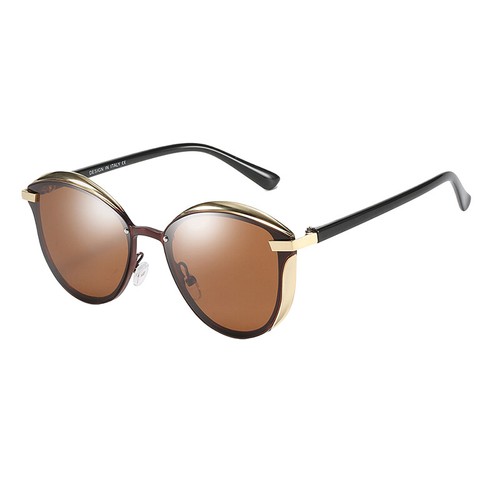 Retro Round Sunglasses Lightweight Metal Frame Fishing Driving Travel Glasses - Picture 14 of 18