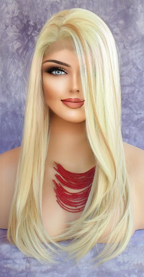 LONG STRAIGHT LACE FRONT WIG CLR FS613.27 STUNNING HOT LONG STYLE USA SELLER 139 - Image 2 of 4