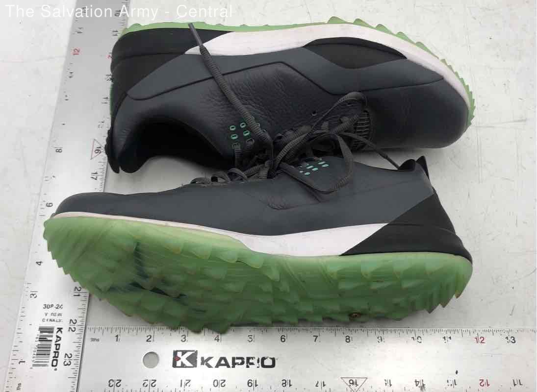 Nike Mens Jordan ADG 3 Gray Aqua Low Top Lace-Up Golf Sneaker Shoes Size 11