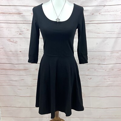 Pact Organic Cotton Scoop Neck Skater Flare Pocket Dress | eBay