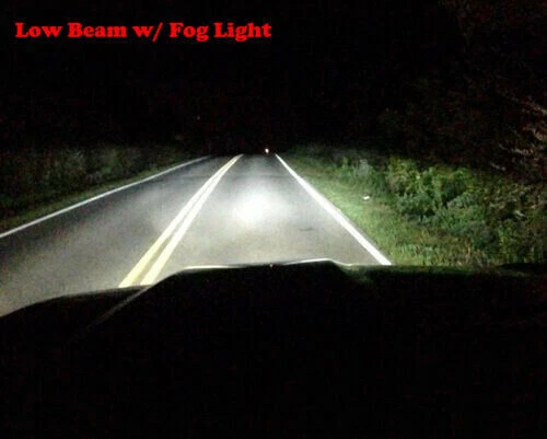 Kit de bombillas de haz alto-bajo 6000K 9007 LED para Lincoln Town Car 1995-2002 Foto 4 de 4