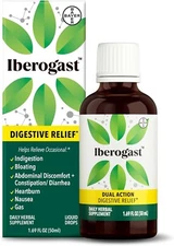 Iberogast Dual Action Digestive Relief, Daily Herbal Supplement, Supports Gut He