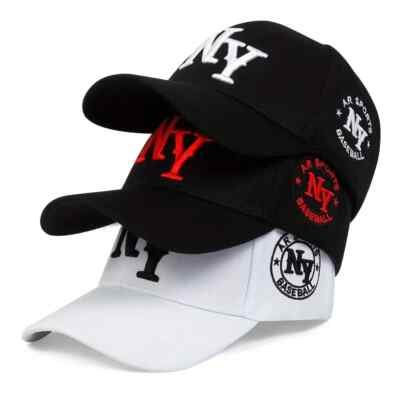 Basecap Mütze Baseball Cap NY New York Hüte Kappe Sport Golf Kappe Herren Damen