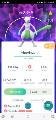Pokemon Trade GO - Shiny Mewtwo from 2019 for Guaranteed  Lucky Trade