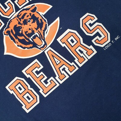 70s 80s LOGO 7 ナンバリング Tシャツ BEARS オレンジ XL 70s 80s LOGO 7 ナンバリング Tシャツ BEARS オレンジ XL 70s