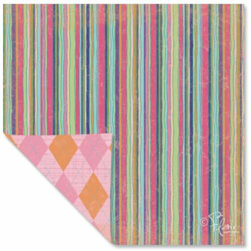 Flair Designs Inc 12x12 Scrapbook Paper Fresh & Fabulous Collection - Picture 6 of 7