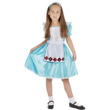 GIRLS SWEETIE ALICE WORLD BOOK DAY COSTUME KIDS COSTUME FANCY DRESS WONDERLAND