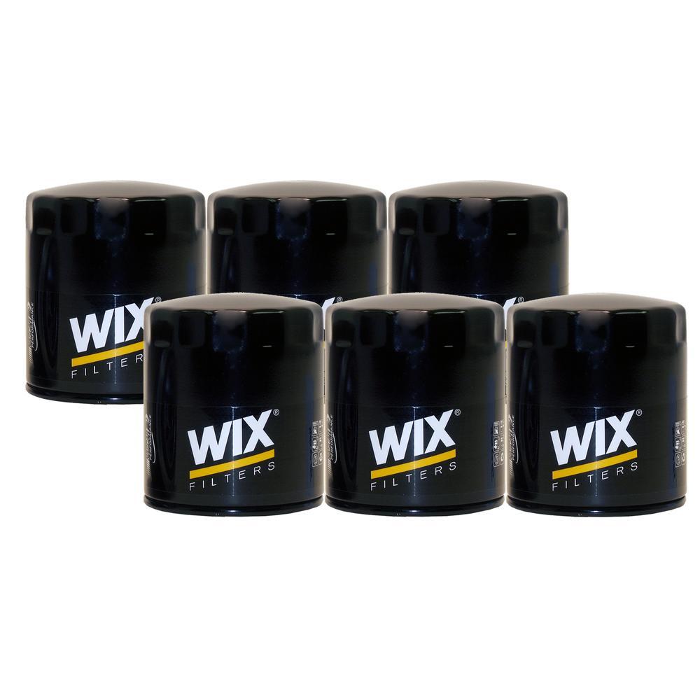WIX Set of 6 Engine Oil Filters for Chrysler Dodge Ford Land Rover Lotus Mercury