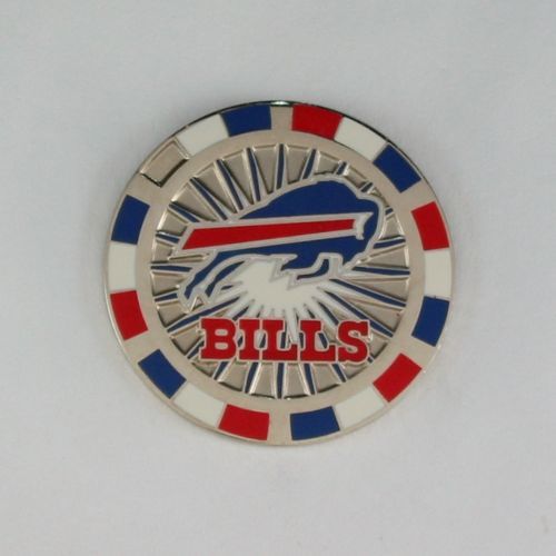 NFL Team Casino Poker Chip Lapel Hat Pin - Officially Licensed - Pick your Team - Picture 10 of 51