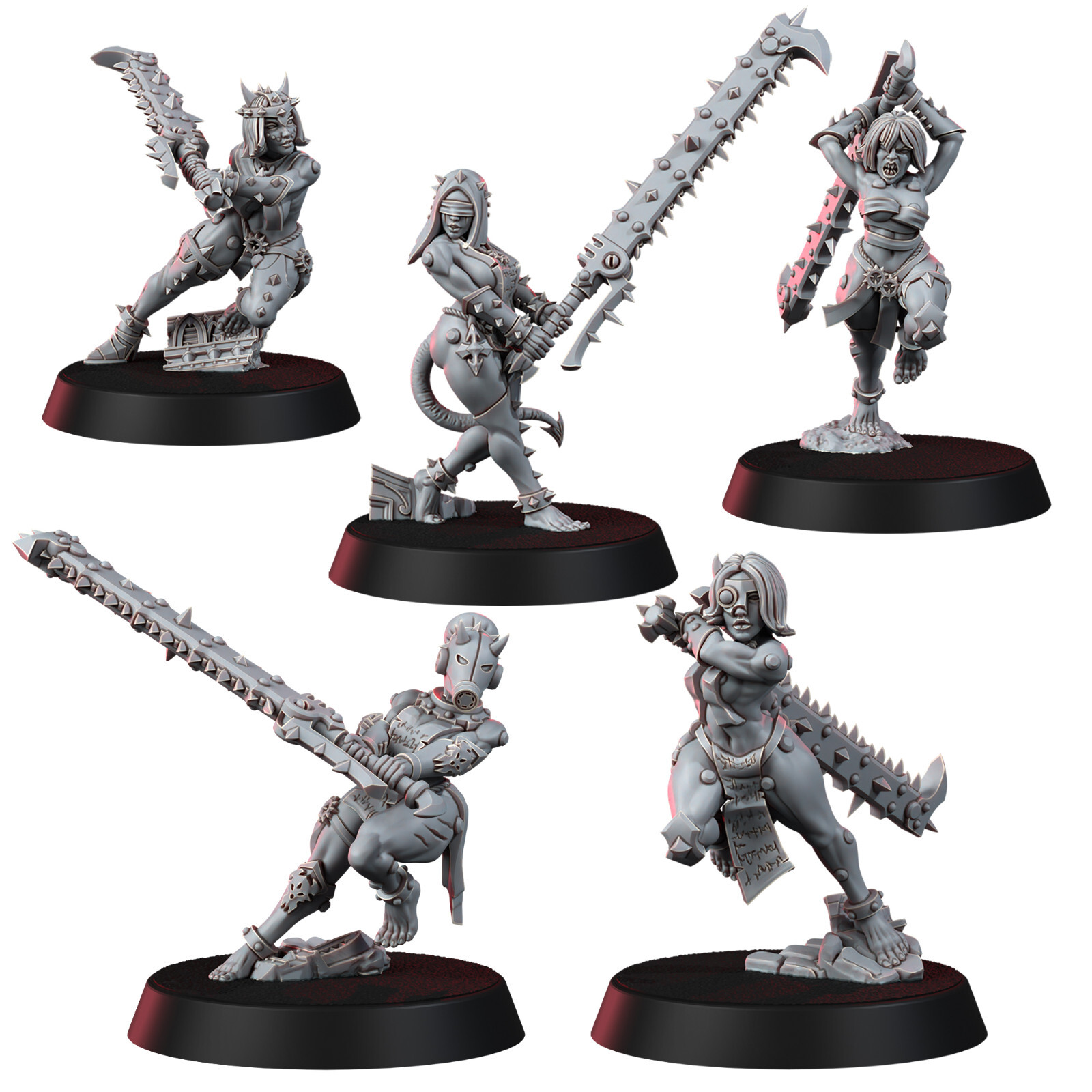 Эксклюзивные боевые игры Sisters In Heresy Repentium Squad 5U 28-миллиметровые сестры 6590₽