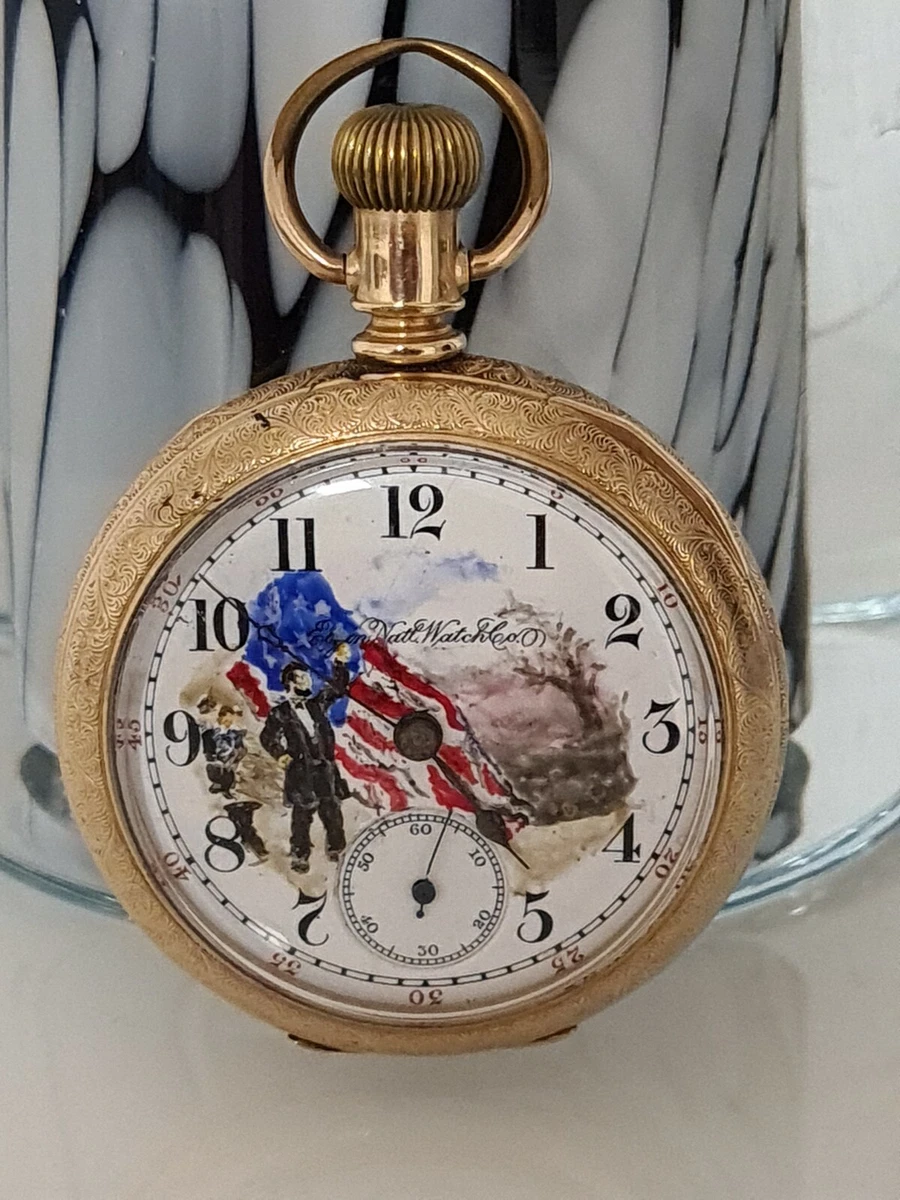 Abraham lincoln's clearance waltham pocket watch