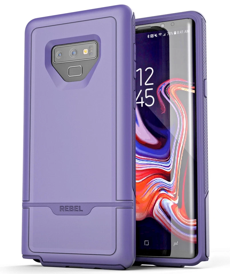 Capa resistente proteção contra impacto -Rebel roxa para Samsung Galaxy Note 9 - Imagem 3 de 4