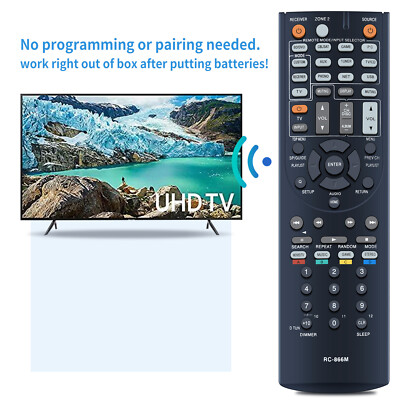 Nuovo RC-866M Telecomando di ricambio RC-866M AV Telecomando Per ONKYO AV A/V Receiver RC-866M DVD/CD/Tuner TX-SR RZ NR HT-R S RC 866M RC866M Remote Controller