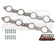 LS MLS Header Exhaust Manifold Gasket Set Multi-Layer for 97-16 LS1 LS3 w/ Bolts