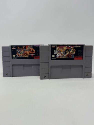 Breath of Fire I & II Bundle for Super Nintendo *SNES* Authentic - Tested