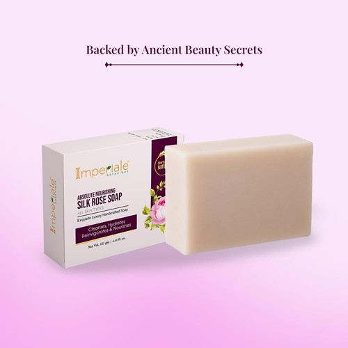 Imperiale Botanique Absolut Pflegend Seide Rose Seife 125gm - Bild 2 von 8