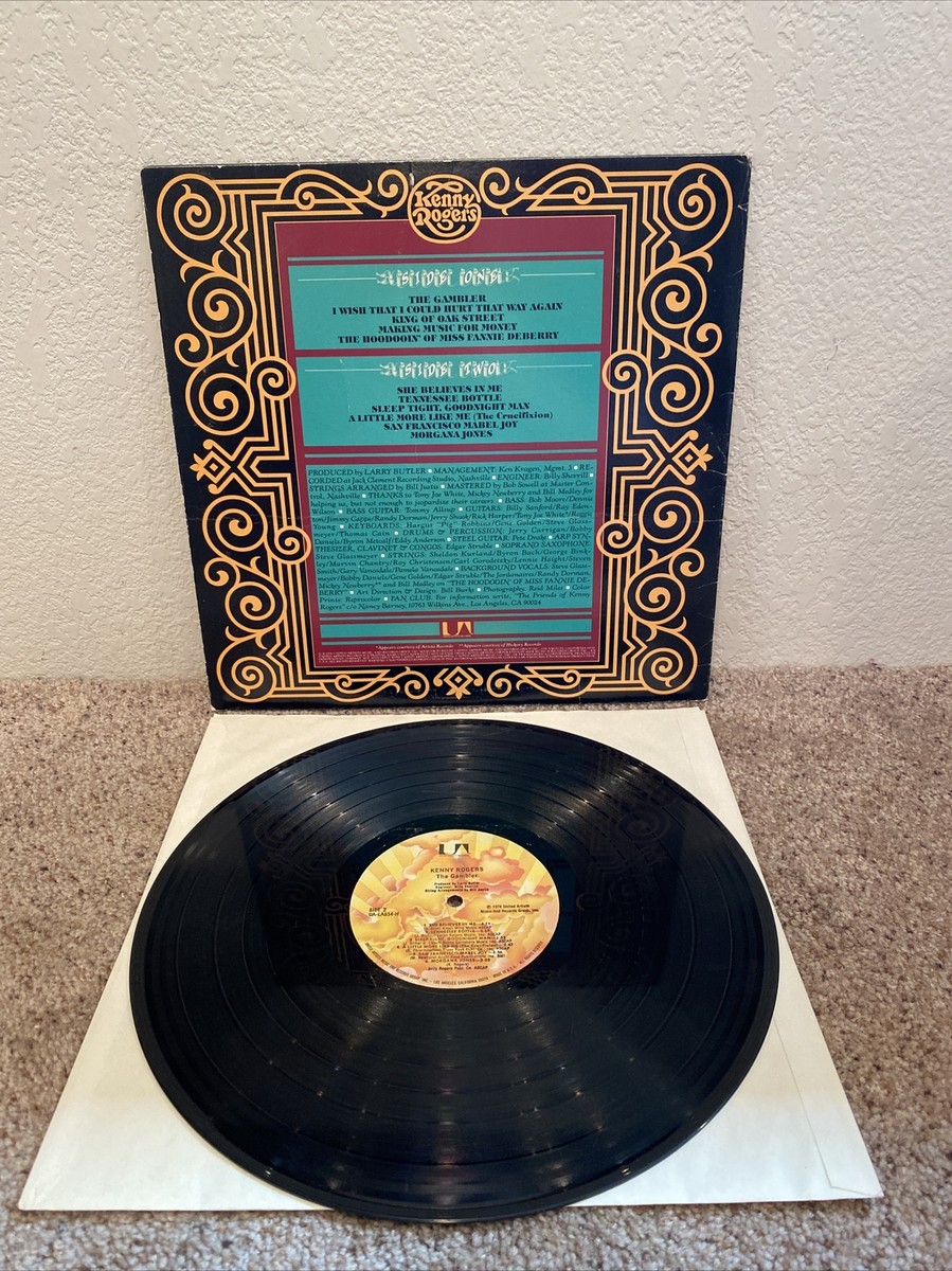 Kenny Rogers The Gambler LPレコード 33 rpm vinyl kenny rogers the gambler 1978 | eBay