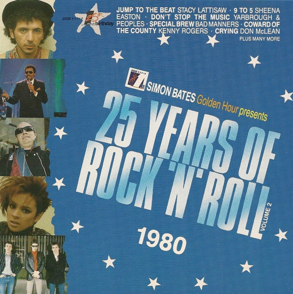 VARIOUS - 25 YEARS OF ROCK 'N' ROLL 1980 - CD New Unplayed