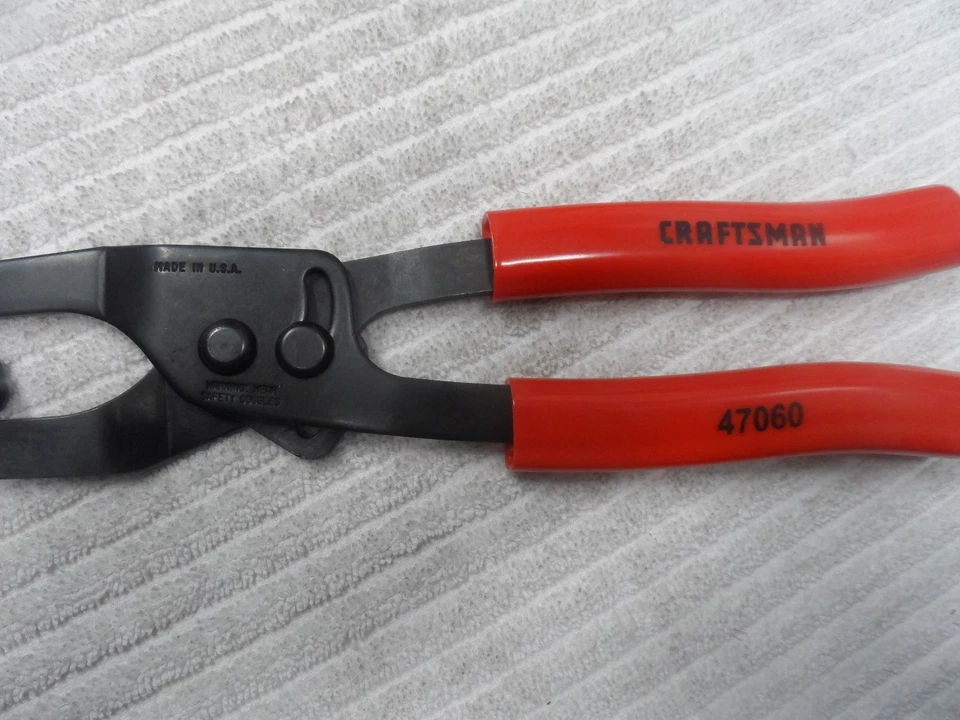Alicates de pellizco para manguera Craftsman, grandes 2 1/2" - EE. UU. NOS - Parte # 47060  Foto 2 de 4