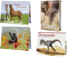 1 Postkartenbuch Pferd Elefant Falter Postkartenbücher Ansichtskarte Postkarte
