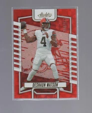 DESHAUN WATSON 2023 PANINI ABSOLUTE SSP ORANGE MOSAIC FOIL 288/299