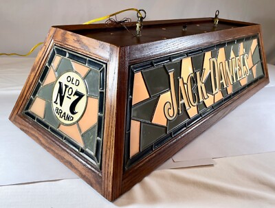 🥃 Vintage Jack Daniels Old No. 7 Whiskey Hanging Billiards Pool