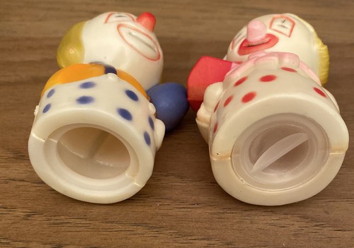 Vintage Clowns Salt And Pepper Shakers - Picture 5 of 8