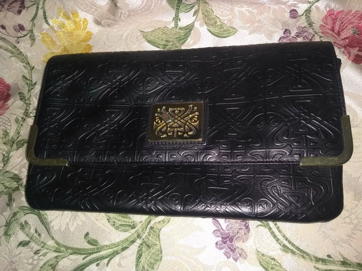 Biba black clutch best sale bag