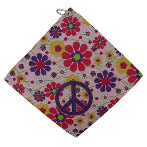 Flower Power Peace Golfschläger Kopfbedeckungen ODER Golftuch SEPARAT VERKAUFT hergestellt in den USA - Bild 13 von 14