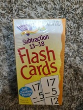 Trend Enterprise Flash Cards Mathmatics Subtraction13-18 Home School New Sealed