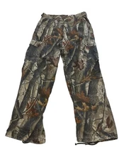 Liberty Realtree Hardwoods camo cargo pants man's 36 Waist 6 pocket Adjustable