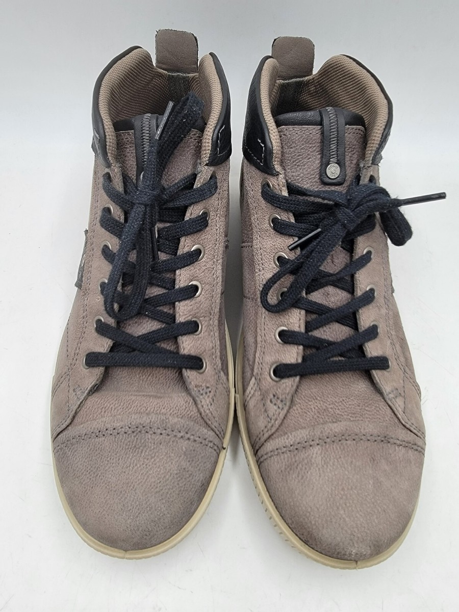 ECCO Ennio 44 Sneaker Boots Gray Mens Size 10 Casual Mid  display picture 1