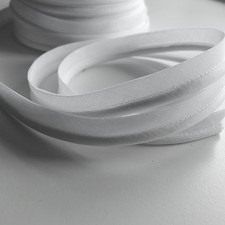 Large flanged 7mm insert piping cord polycotton bias - by the M - Many Colours