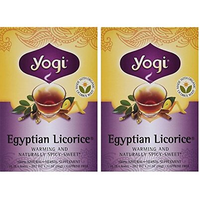 Yogi Tea Egyptian Licorice (Pack of 2)