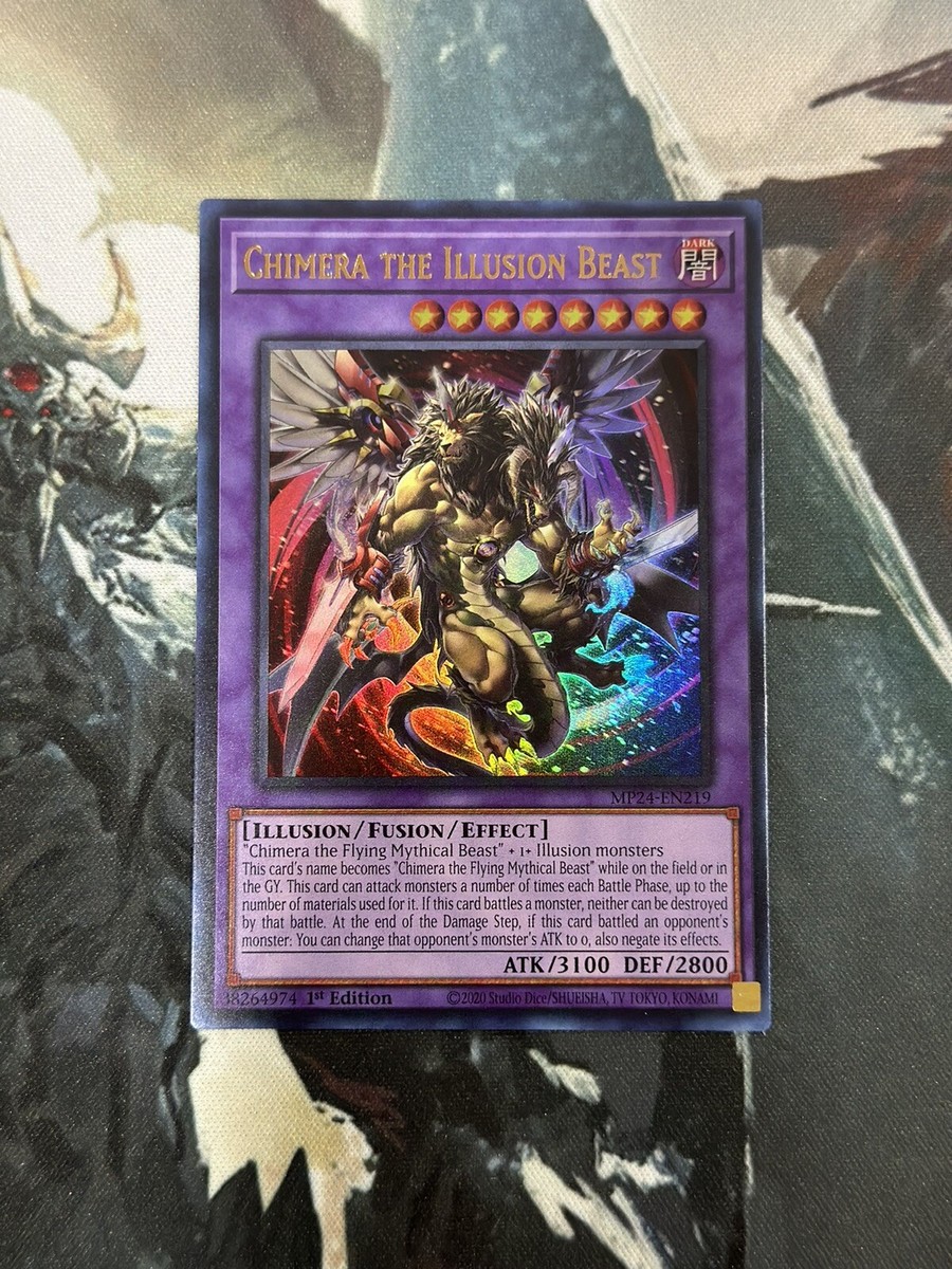 Yugioh Chimera The Illusion Beast Ultra Rare MP24