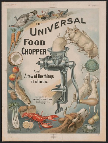 MEAT GRINDER Vtg No 1 Universal Food Chopper LF&C New Britain CT like in museums - Picture 7 of 16
