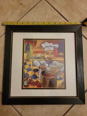 MARCELLO by WILL RAFUSE - CHEF - GLASS and FRAME