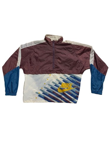 Vintage 90s Nike Colorblock Windbreaker 